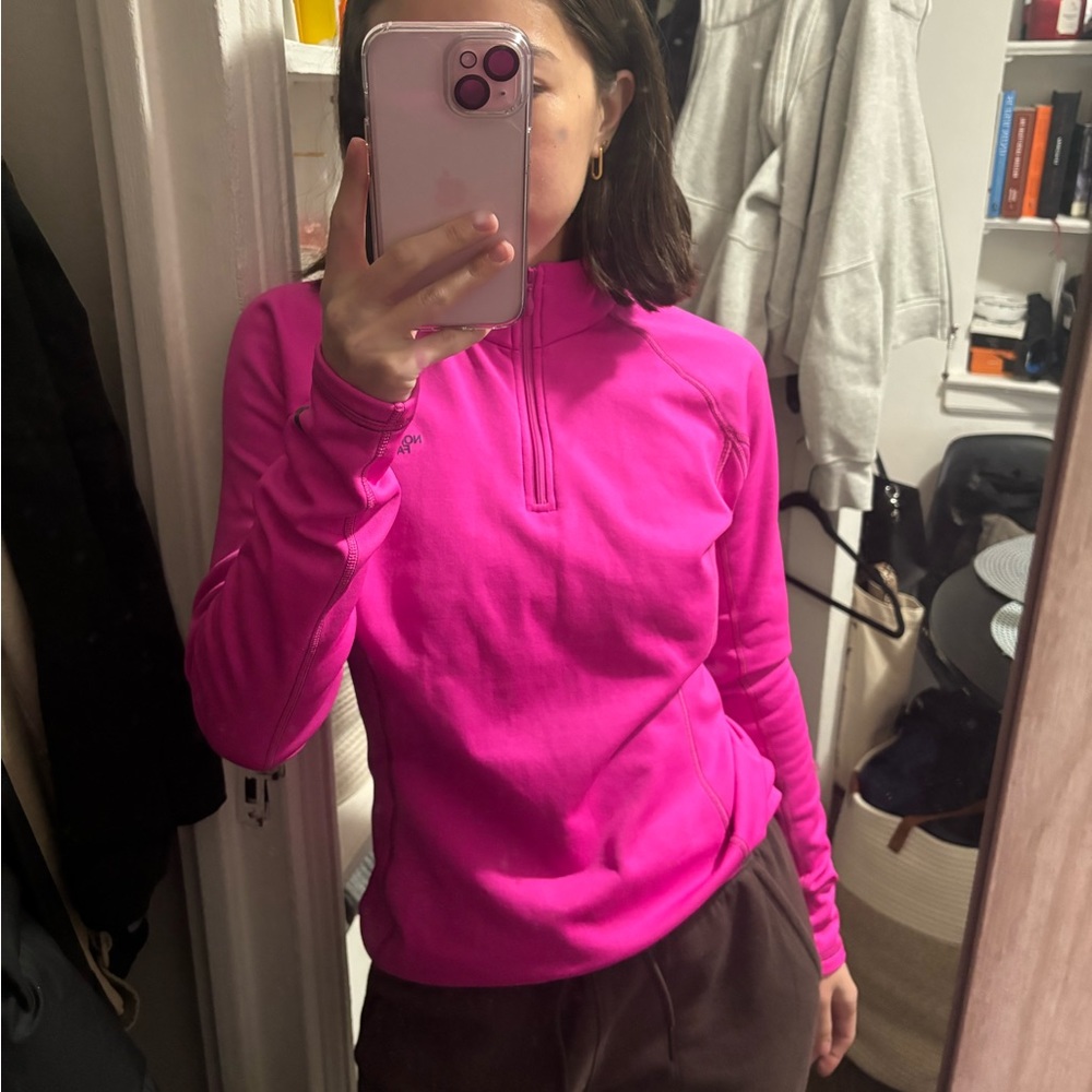 North face quarter zip